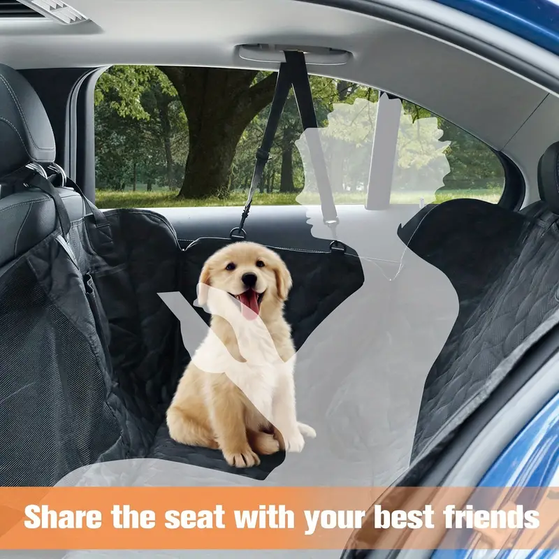 Hunde-Autositzbezug, Wasserdicht, Haustier-Reise-Hundeträger, Hängematte,  Auto-Rücksitz-Schutzmatte