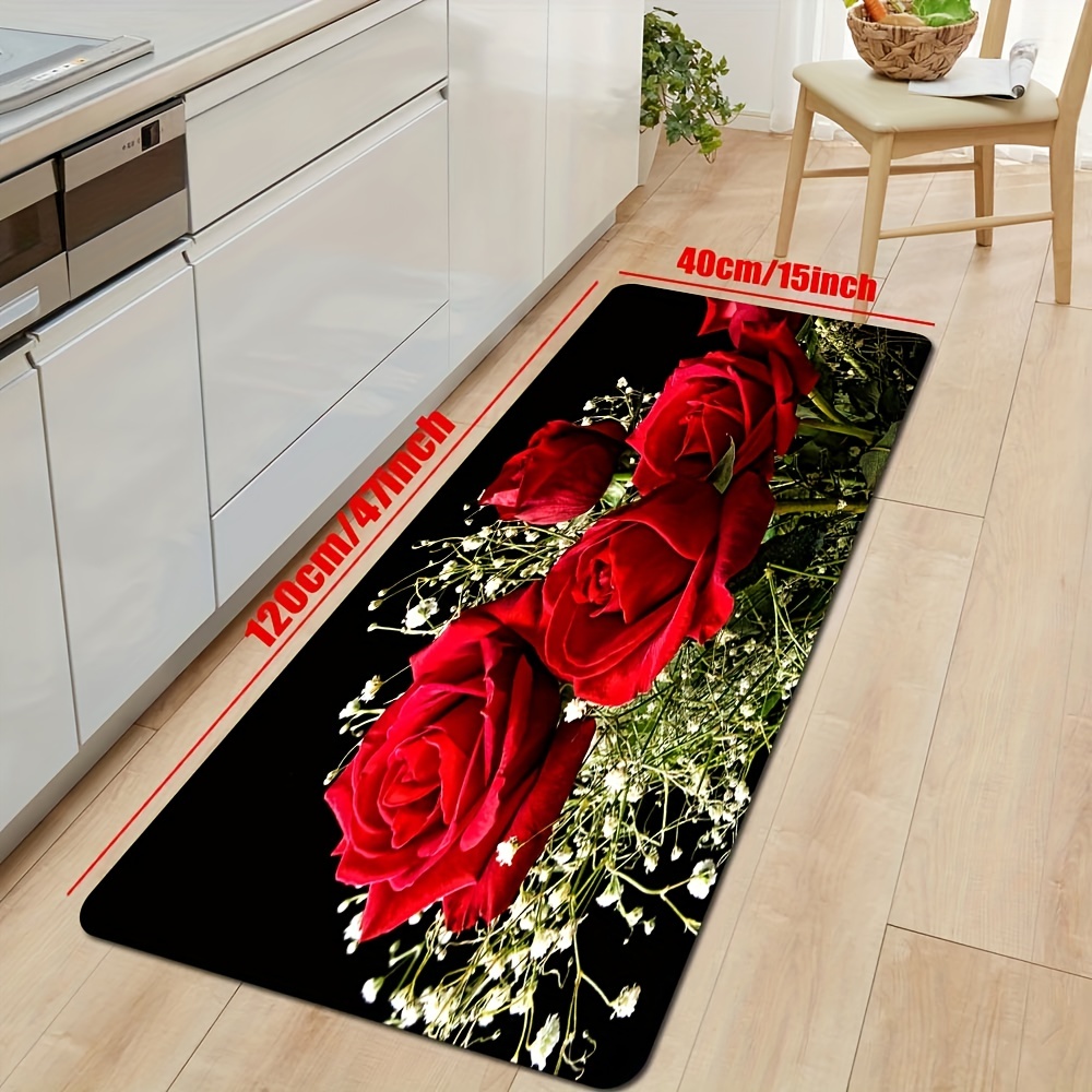 Nigikala Bath Floor Mat Entrance Door Kitchen Carpet In The Living Room  Bedroom Hallway Welcom Rugs Home Docor Flowers Bird