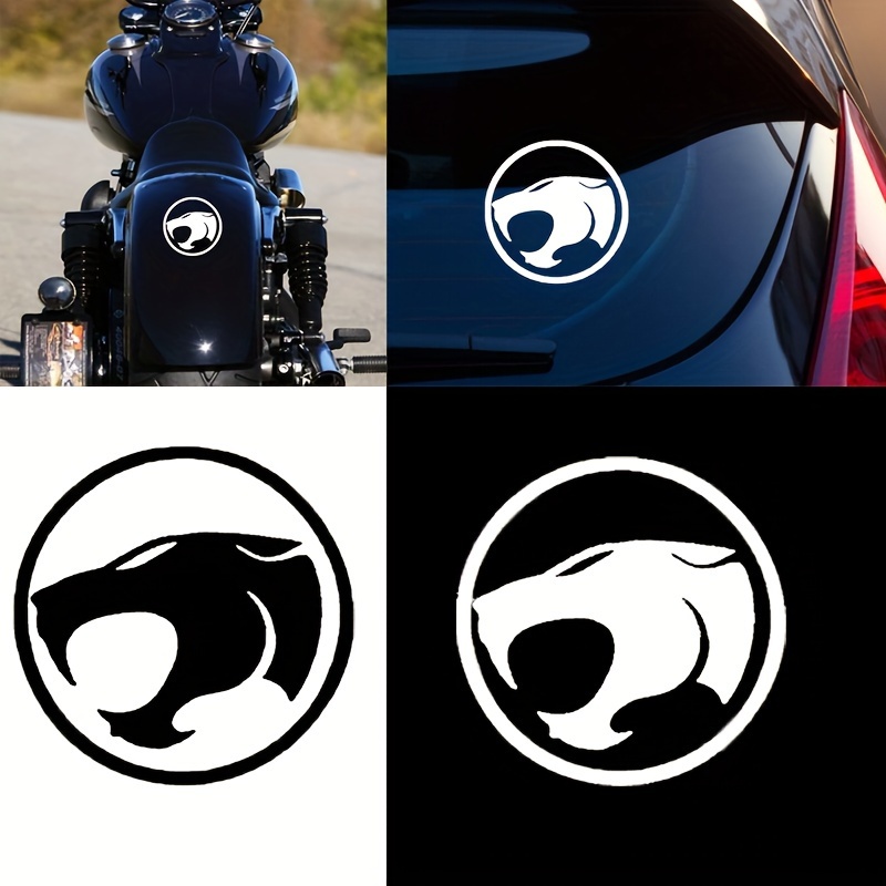 7pcs Auto Tiger Logo vornehintere Emblem Abzeichen Aufkleber vorne