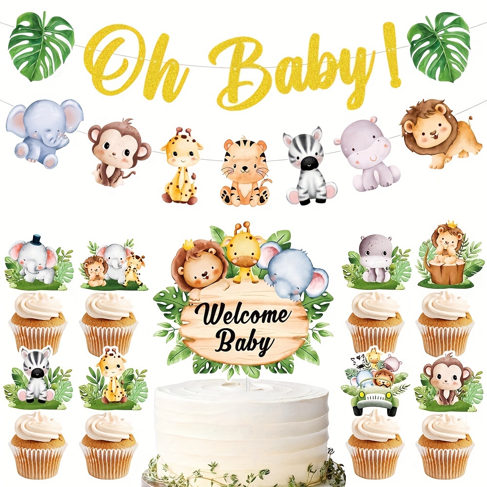 Set, Banner Fotografico Per Il Primo Compleanno Del Bambino Nero Per Neonati  Fino A 12 Mesi E Alfabeto One Bunting, Cake Topper One Alfabeto Per Baby  Show Primo Compleanno Festa Decorazione, Regalo