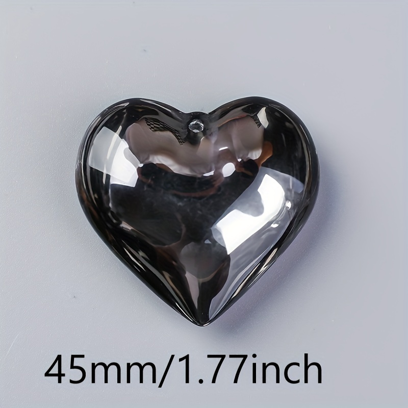 Glossy Love Heart Shape Imitation Crystals Window Decoration - Temu