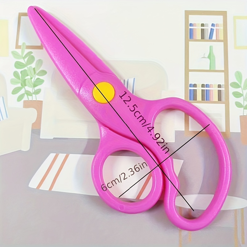 Cartoon Cute Scissors for Kids Multi-purpose Handmade Scrapbooking Paper  Cutting Tool, Lovely Rabbit Design in Pink - AliExpress