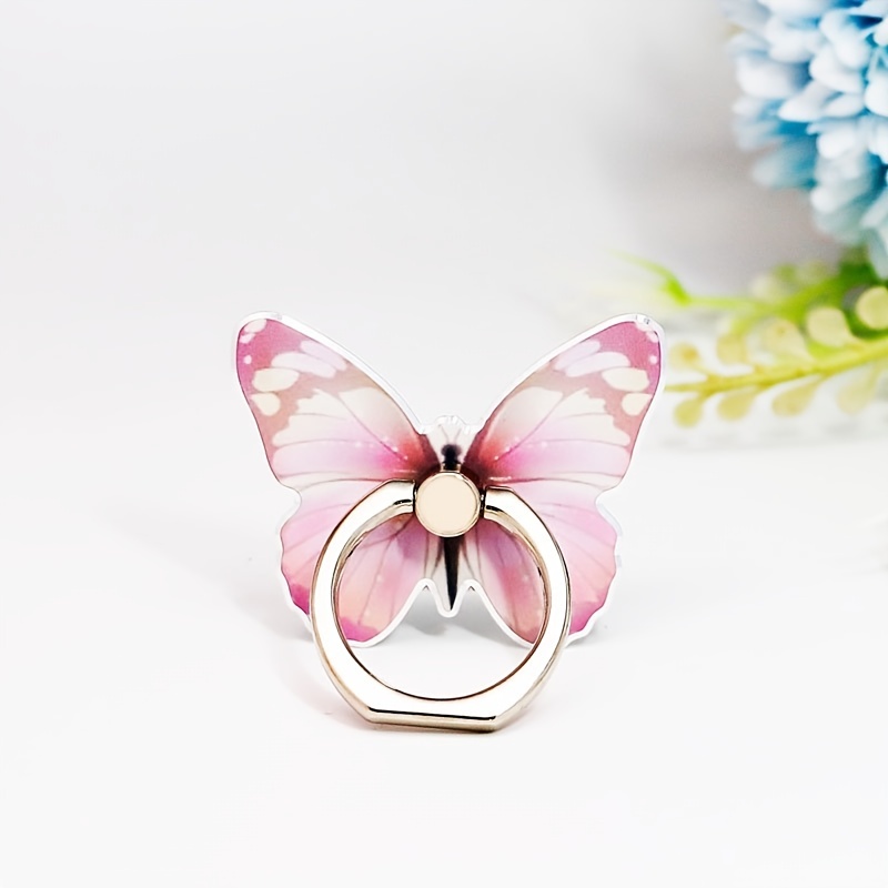 Butterfly Cell Phone Ring Holder, 360°Rotation Phone Ring Grip, Compatible  with