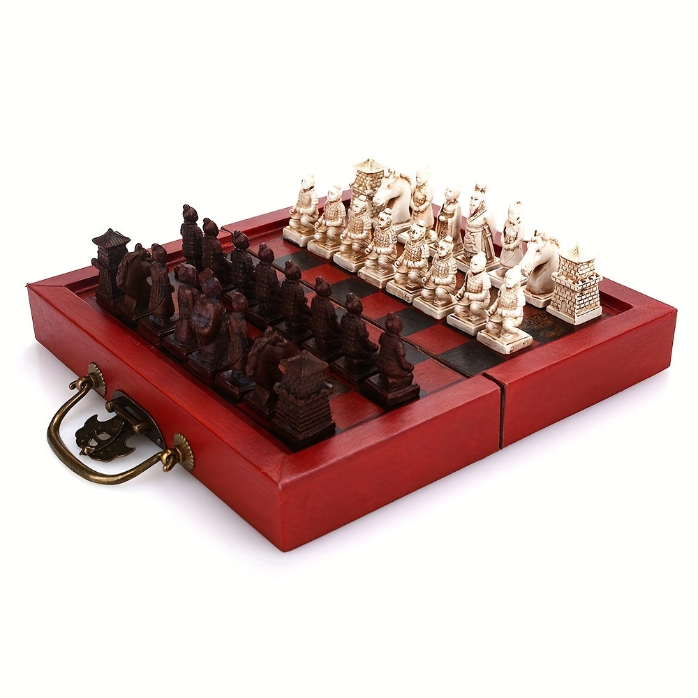 木彫り ローテーブル 木製チェス レトロ アンティーク