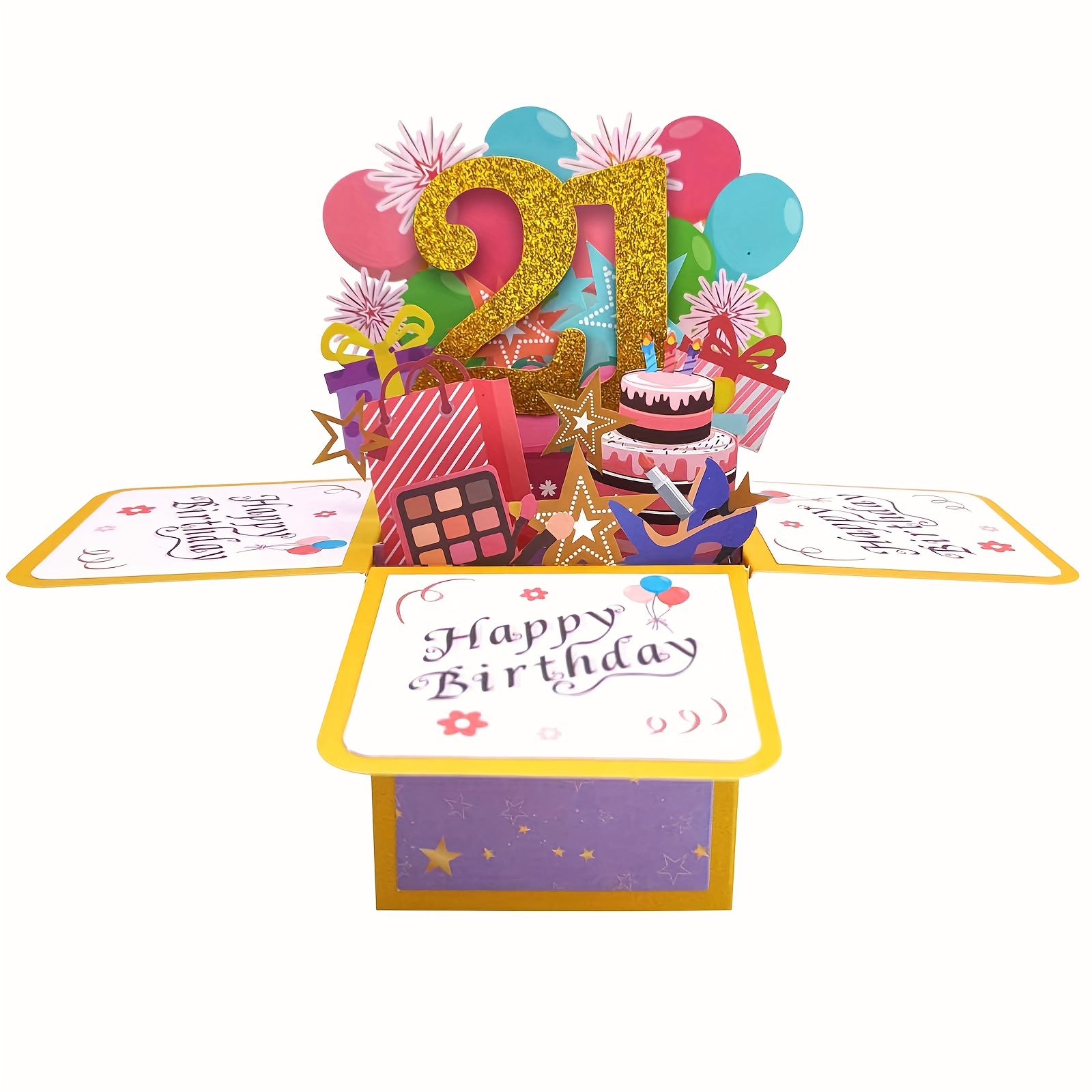 Carte Anniversaire 18 Ans, Carte Anniversaire 3D avec Enveloppe et Carte  Message, Carte Pop Up Anniversaire avec Boîte Surprise, Cartes Cadeaux  Carte Anniversaire Garcon Fille : : Fournitures de bureau