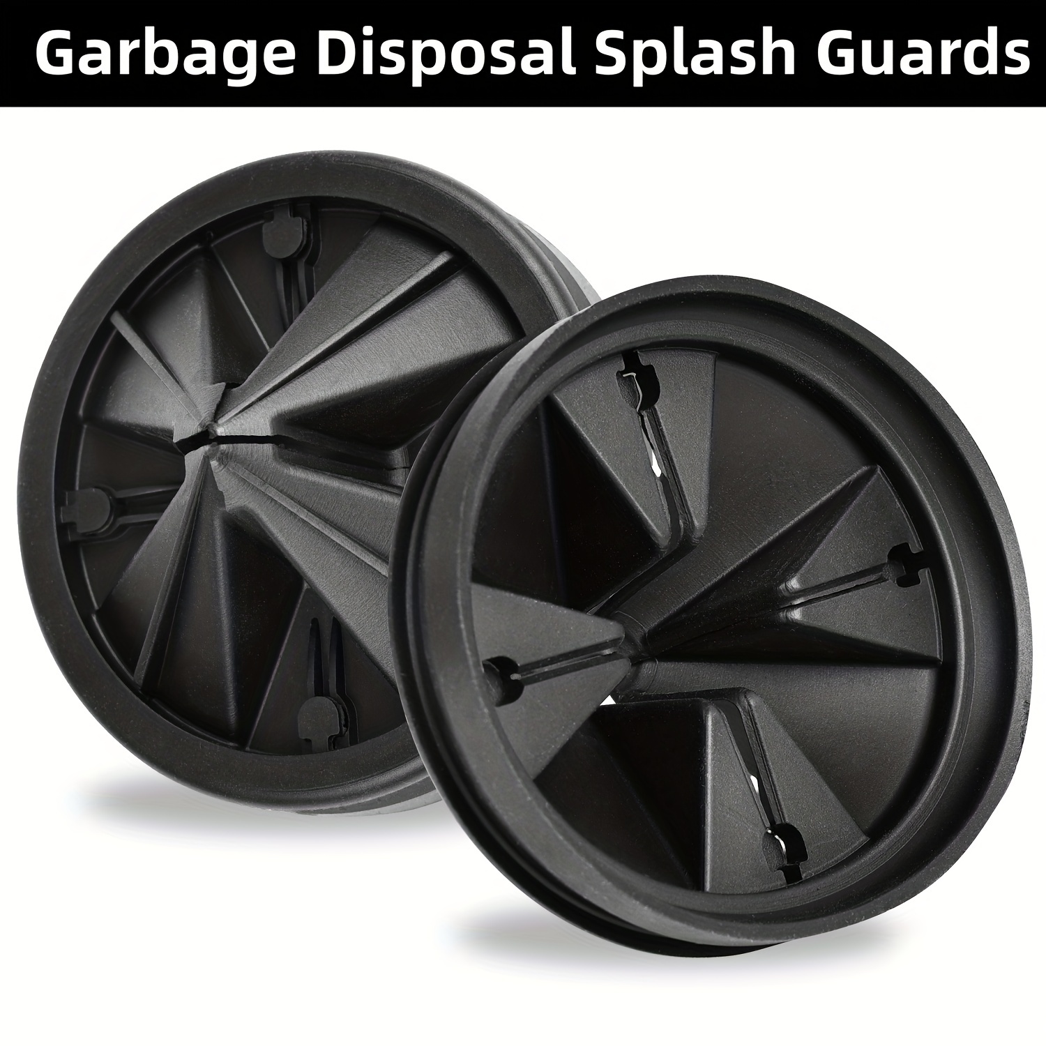 Taocar Garbage Disposal Splash Guards, Sink Baffle Rubber Guard, Sink Splash Guard, Garbage Disposal Cover, Garbage Disposal Parts Parts-Drain Plugs