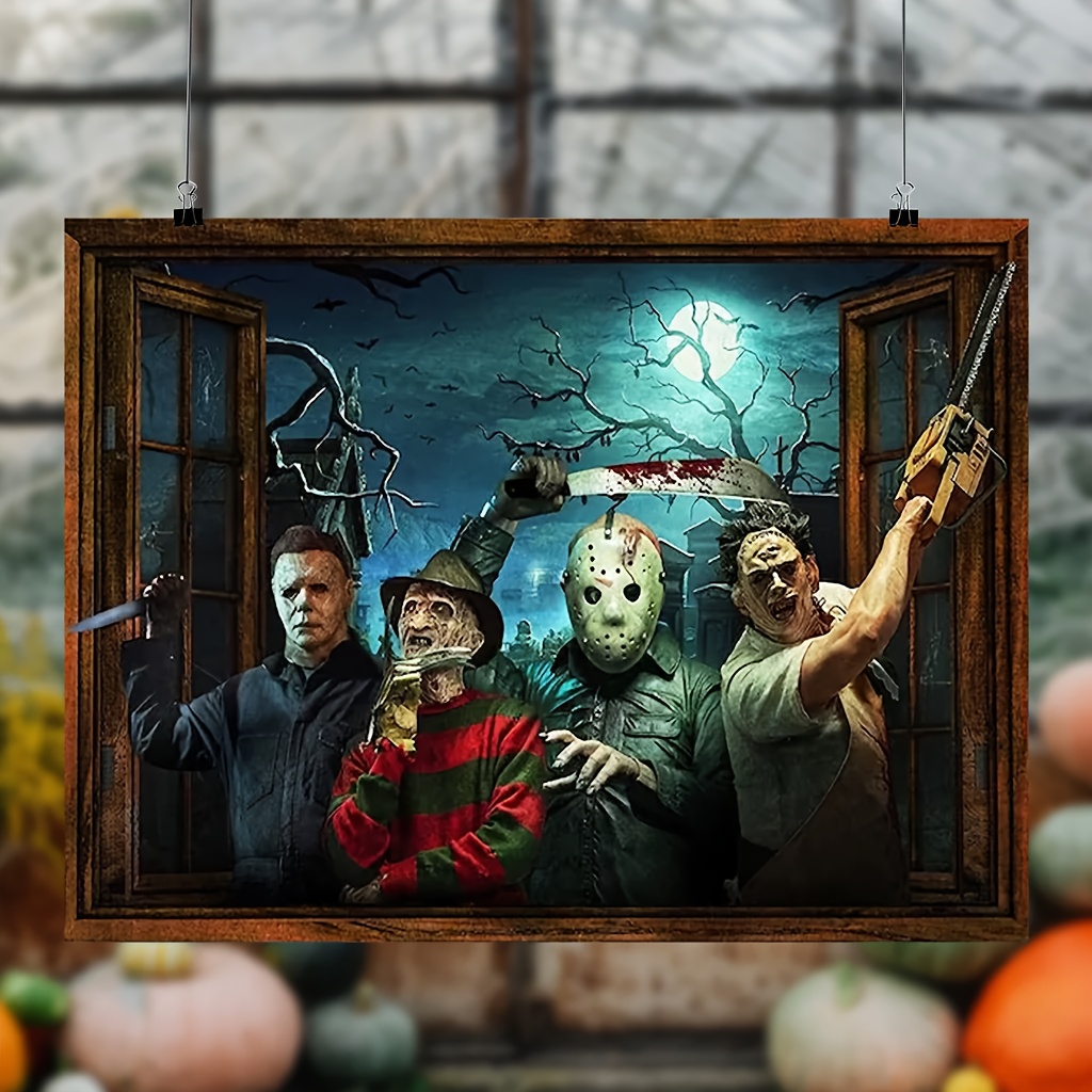 Reposting to edit header, I finished the mystery horror diamond painting! :  r/diamondpainting