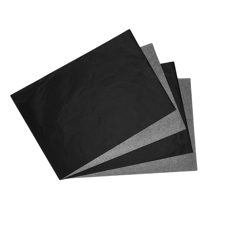 Hotop 100 Sheets Carbon Transfer Paper, Black Tracing Paper for Wood,  Paper, Canvas and Other Art Surfaces (9 x 13 Inch)