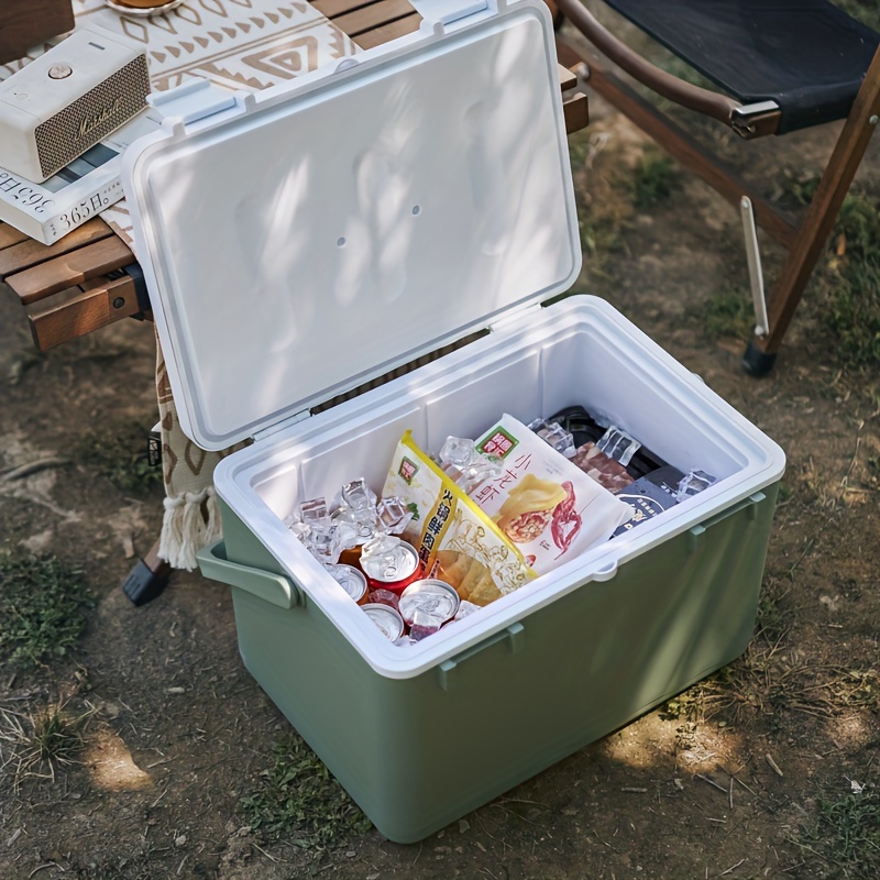 Outdoor Insulated Ice Cooler Box Food Beverages Beer Storage - Temu