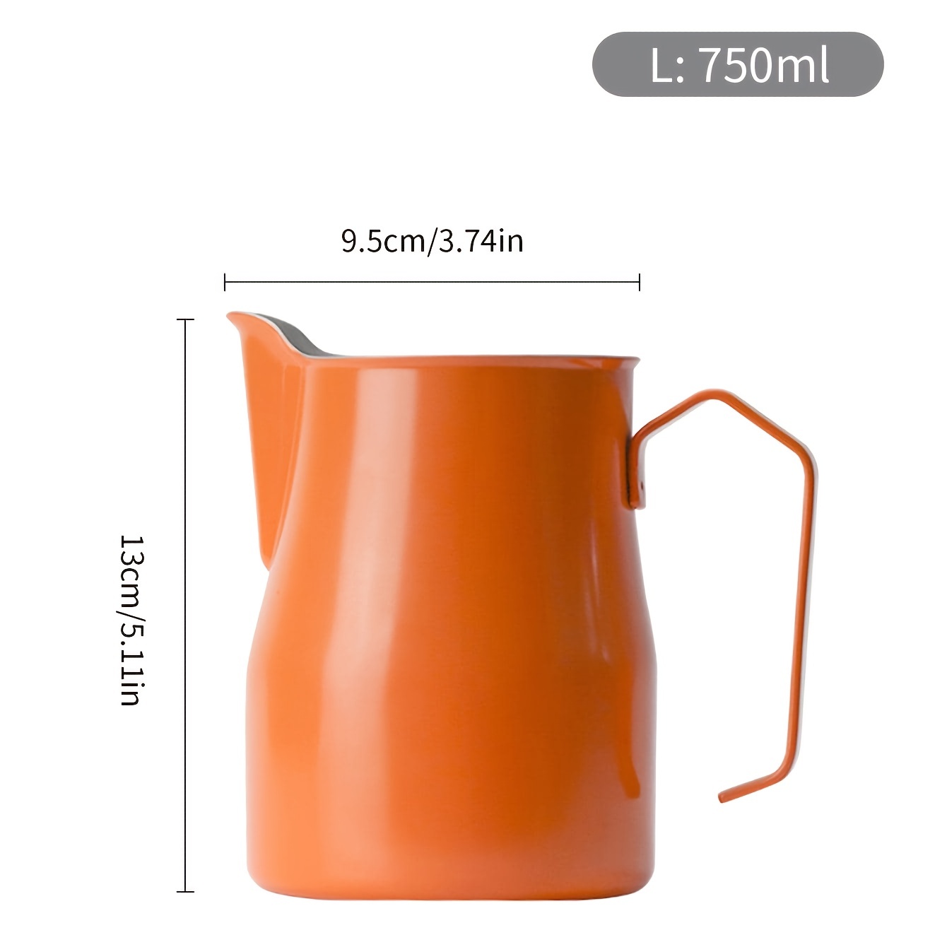 Stainless Steel Milk Frothing Pitcher, Pointed Mouth Italian Pull Flower  Cup, Art Milk Stainless Steel Pull Flower Cup For Milk Jug Coffeware Coffee  Tool ( ) - Temu