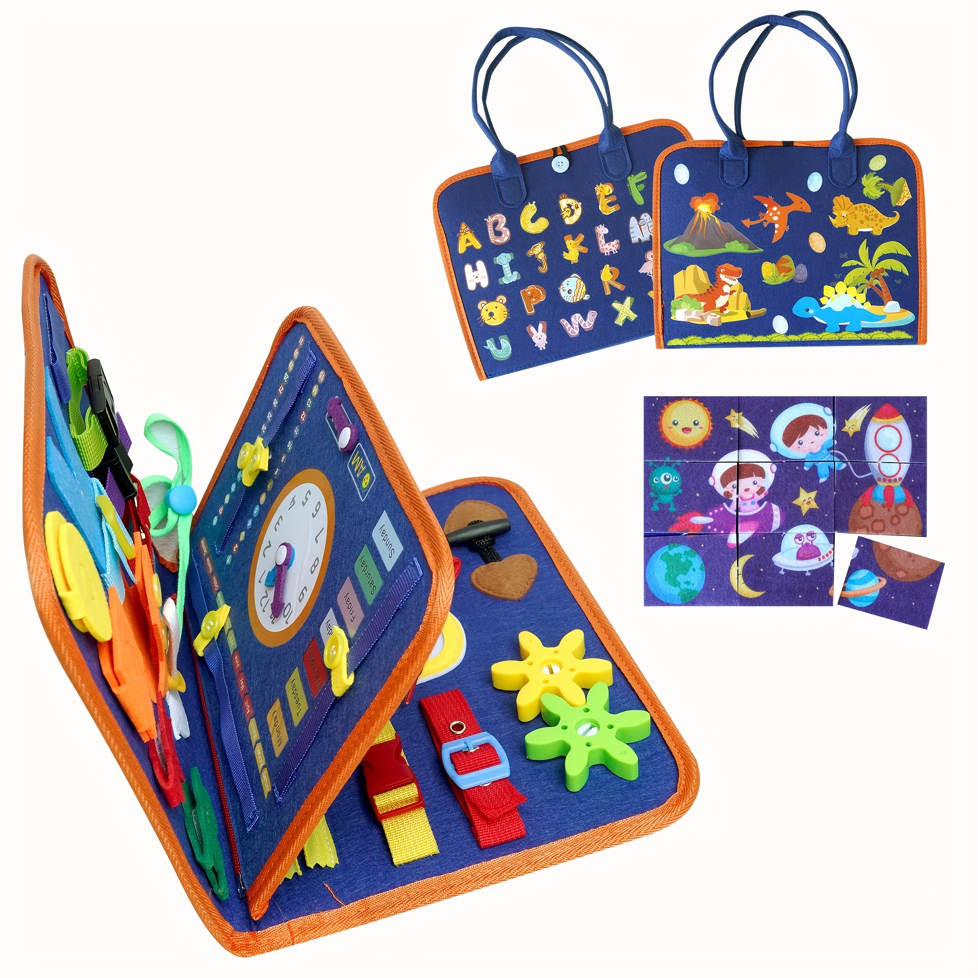 Jouets Montessori Busy Board Pour 1 2 3 4 Ans Cadeaux - Temu France