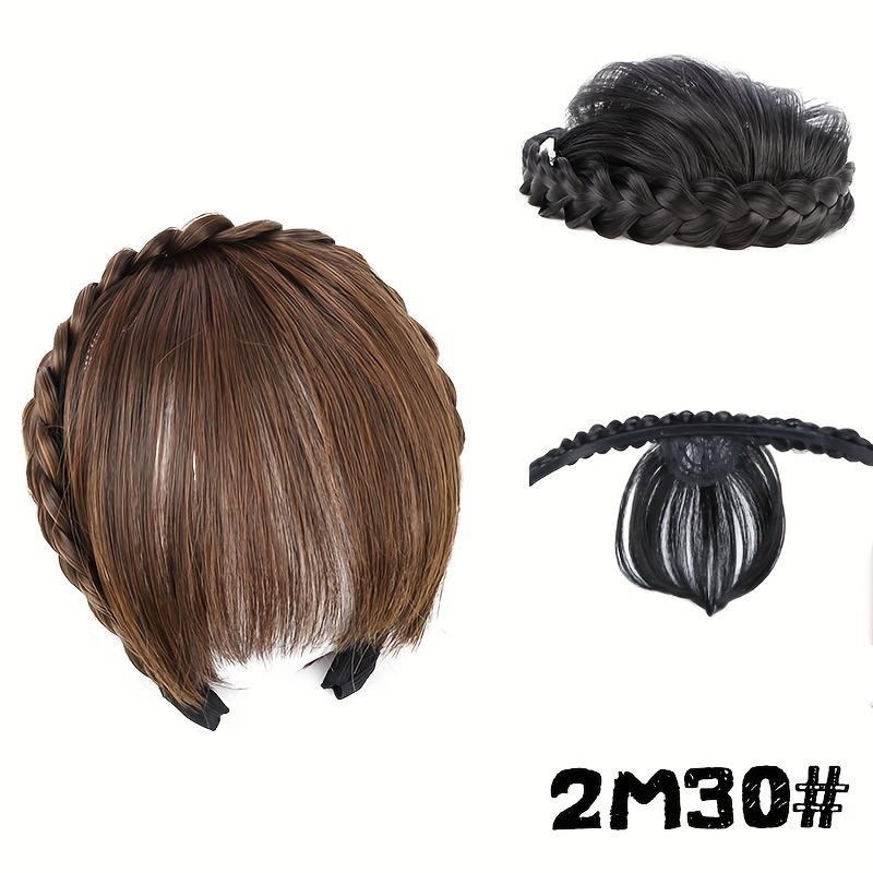   accessories with bangs braids headband hair extension high temperature synthetic fiber   hair for women daily use halloween christmas details 12