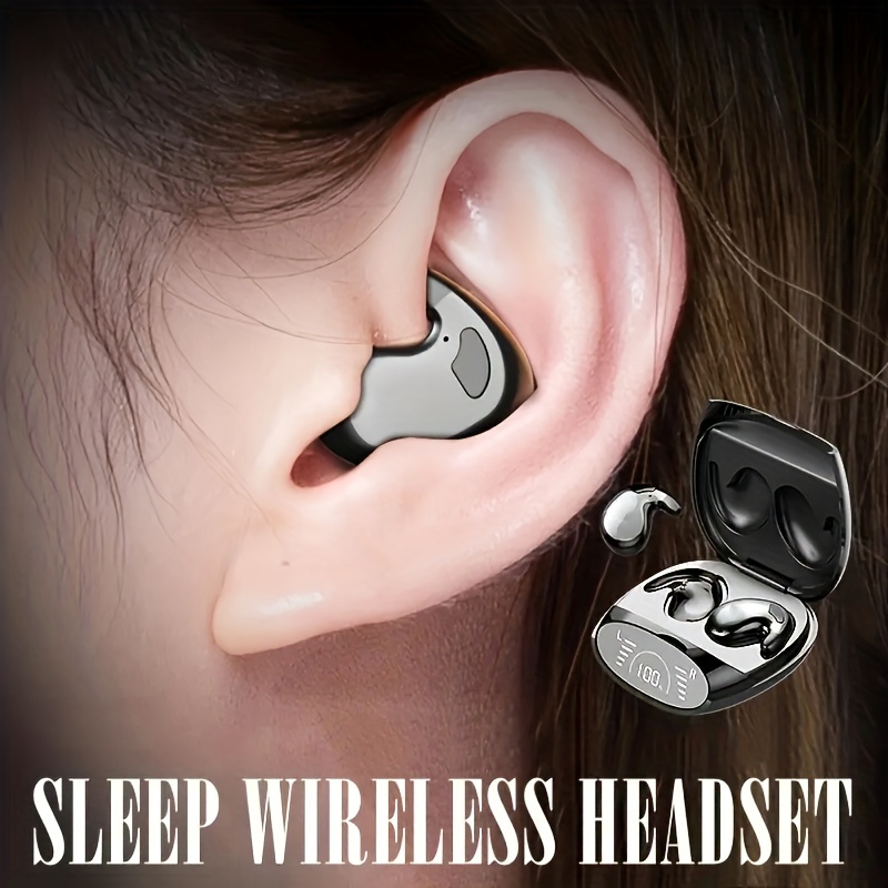 1 Pieza Diadema Suave Máscara Oídos Auriculares Inalámbricos - Temu
