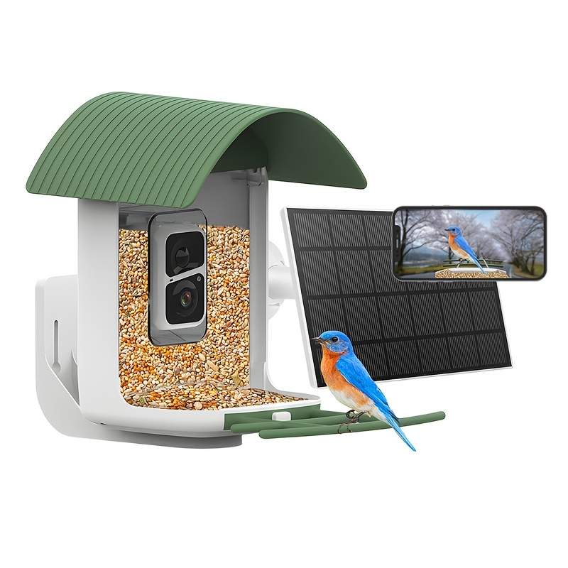 MANGEOIRE À OISEAUX avec caméra Observation des oiseaux Énergie