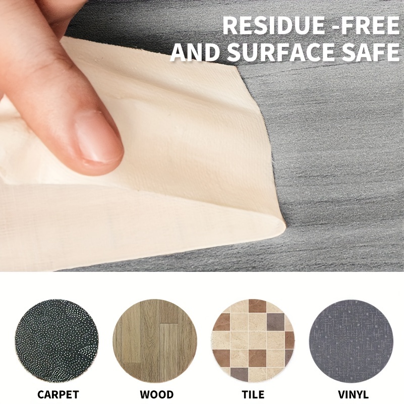 Heavy Duty Residue Free Double Sided Rug Carpet Tape For Outdoor