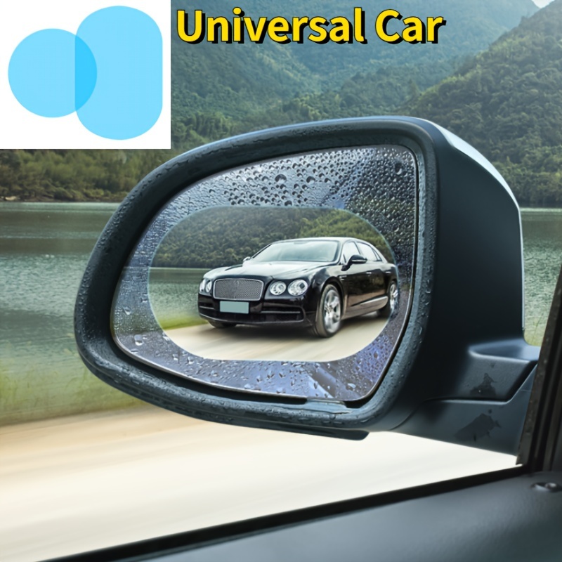 Auto Rückspiegel Regenschutz Folie, 15x10CM HD Wasserdicht Anti-Fog-Spiegel  Schutzfolie für Universalfahrzeug SUV Trunk Side Windows Spiegel, (4 Stück)  : : Auto & Motorrad