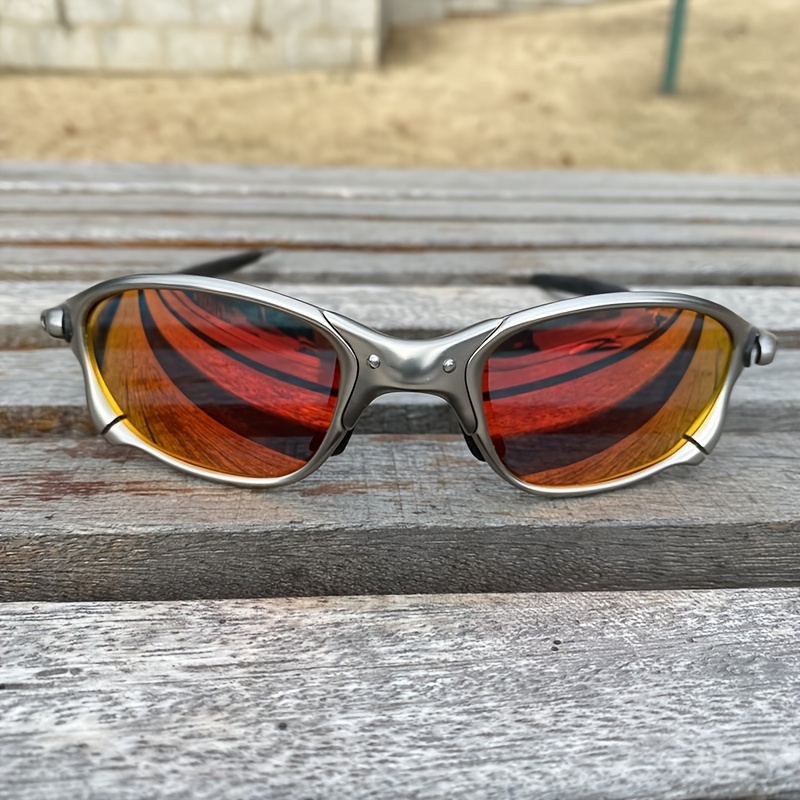 Bright Black Red Mercuryladies Men's Sunglasses Oversized Square Rimless Sunglasses  Uv400 Sunglasses Trend Big Frame One-piece Sunglasses New Men And | Fruugo  ZA