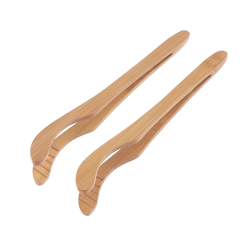Bamboo Toaster Tongs For Toast Pickles Tea Cooking Kitchen Tongs Long  Handle Bamboo Teaware Tea Clips Wood Toast Tong Wooden Toaster Bagel Bacon  Squeezer Sugar Ice Tea Tongs Kitchen Tools - Temu