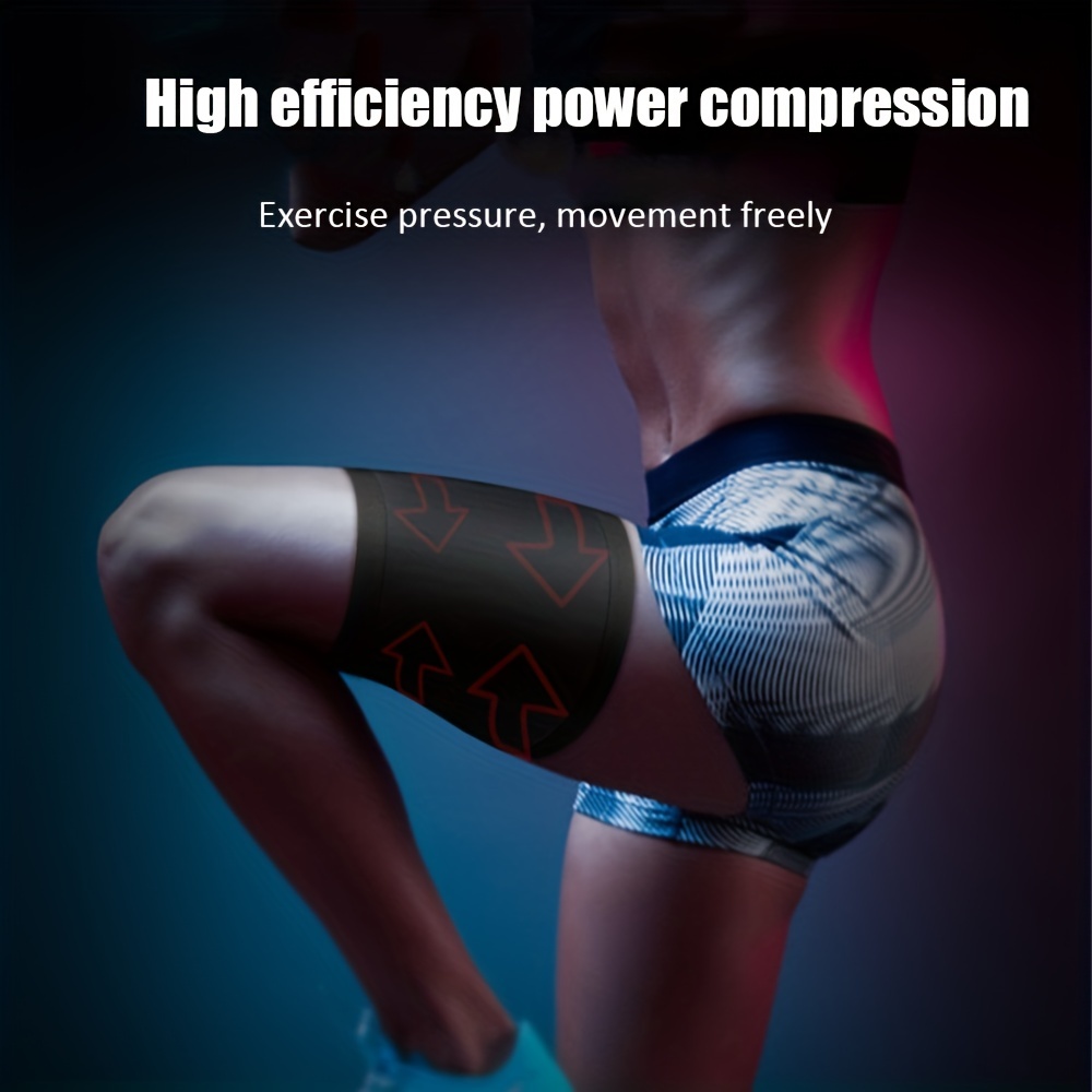 Thigh Compression Sleeve(1 Pair), Adjustable Hamstring Compression