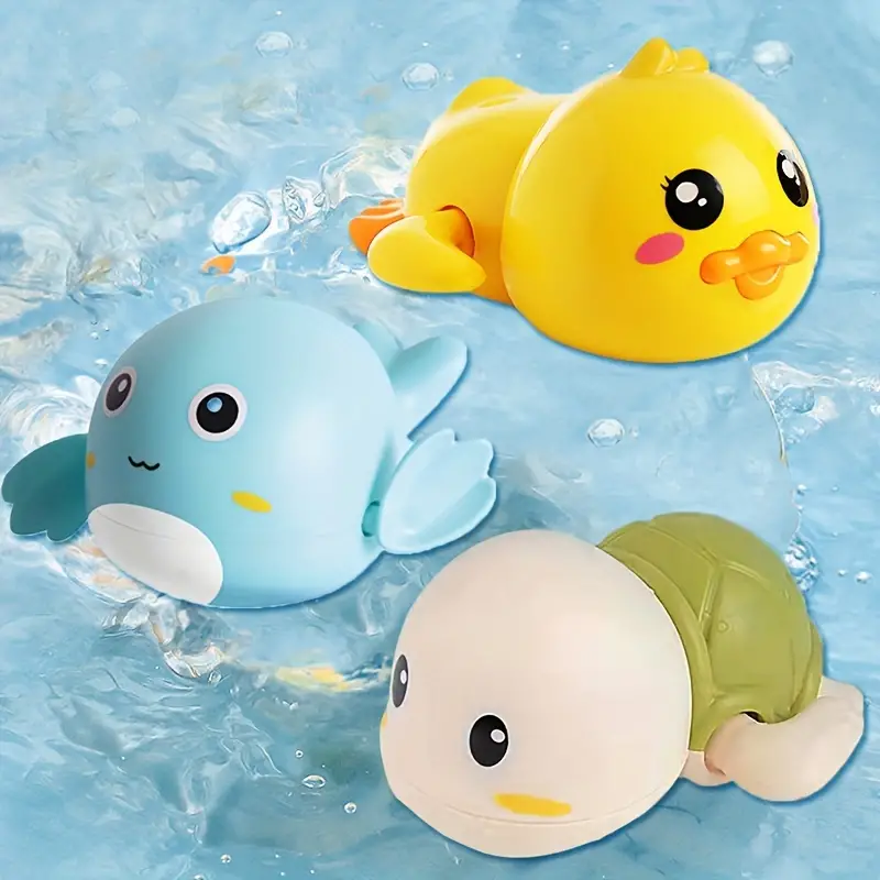 Swimming Wind Up Duck Baby Bath Toys No