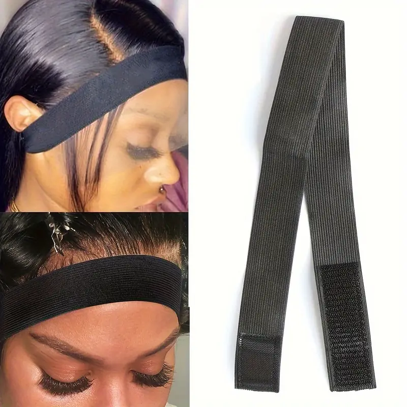 Elastic Band For Wig Lace Melting Elastic Front Laying Strap, Adjustable  Wig Band For Edges, Lace Band Wig Bands For Edges,Wig Install Accessories