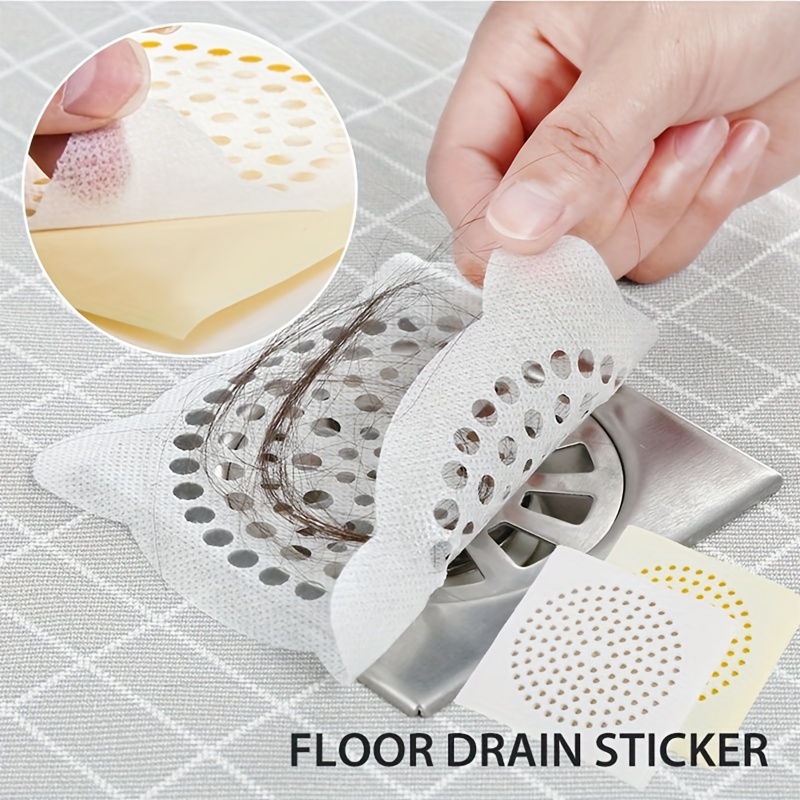 Disposable Shower Drain Household Disposable Self Adhesive Floor