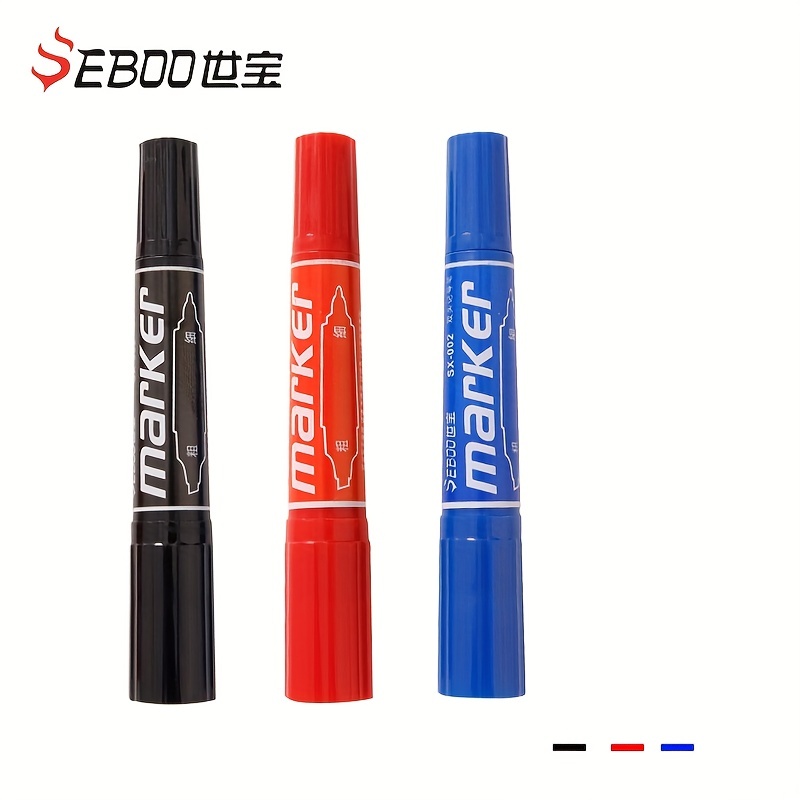 Oily Waterproof Marker Pen Permanent Fine Point Paint - Temu