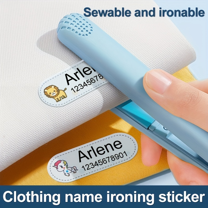 Patch Sticker Imperméable à l'eau Sans Fer Polyester Pratique Fadeless  Applique Autocollant Pour Vêtements