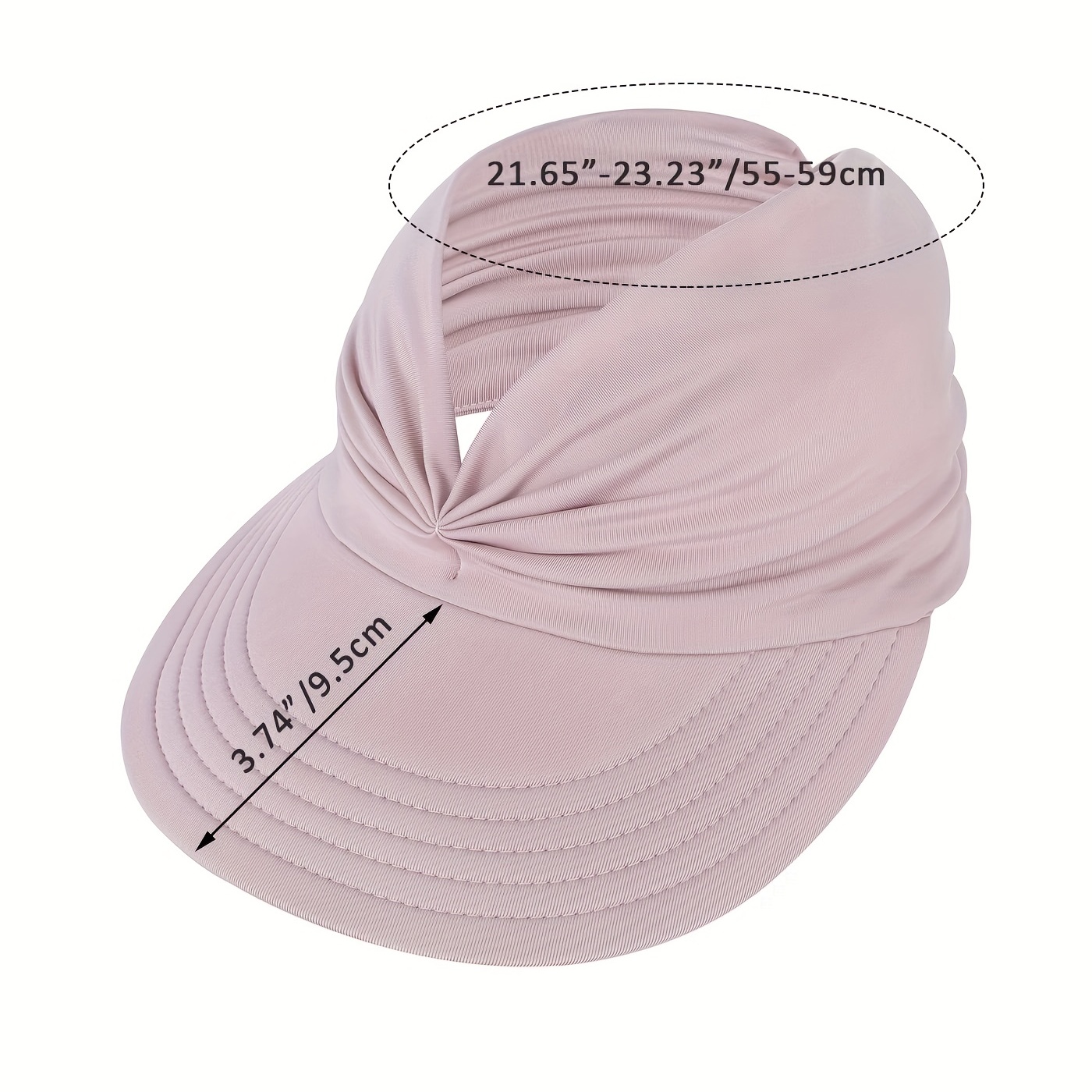 Womens Sun Visor Hat Wide Brim Sun Hats for Women UV Protection Summer  Beach Hats for Women Foldable Sports Visors R409 