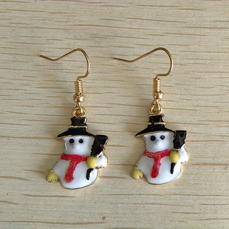 Little girl hot sale christmas earrings