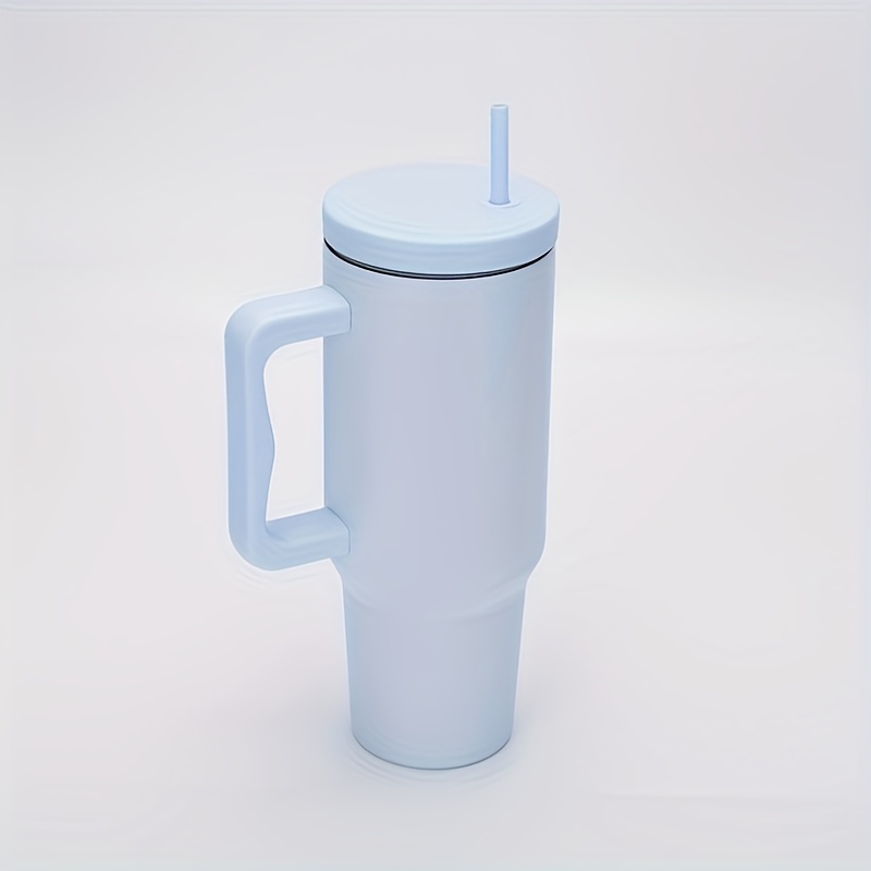 Tumbler With Handle And Straw Lid Double Layer Vacuum - Temu