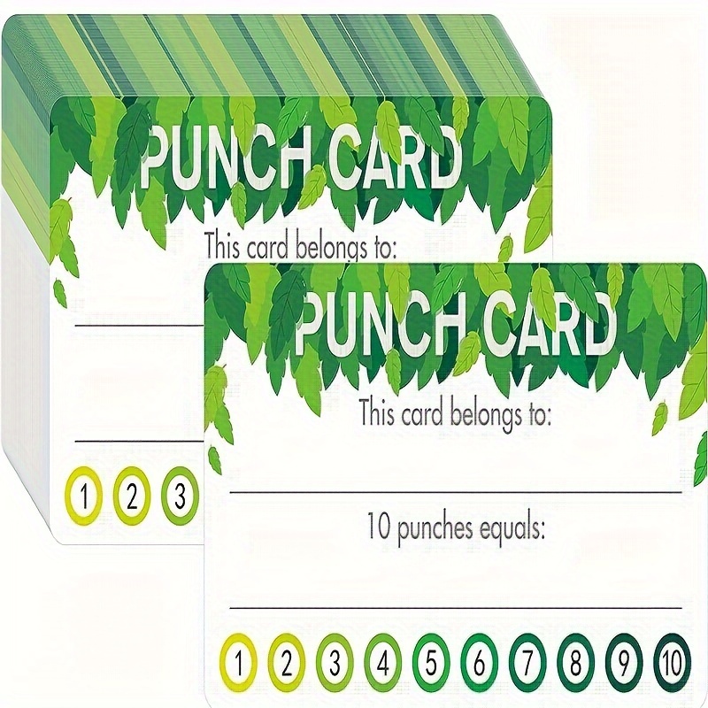 Punch Card Games