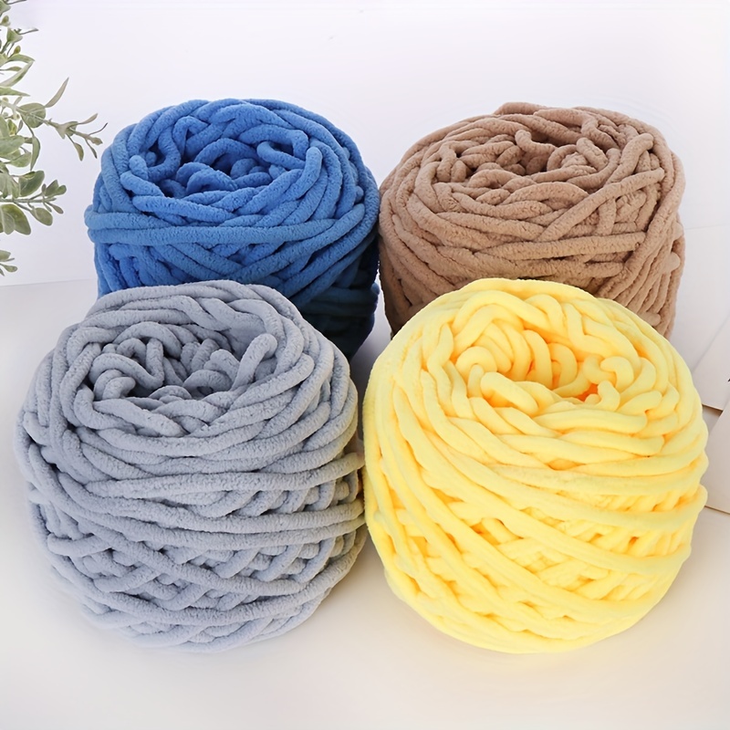  Hilo de lana para tejer de 3.53 onzas, hilo de felpilla para  tejer y tejer a ganchillo, lana para tejer, lana hecha a mano, hilo grueso  y cálido (color : 59) 