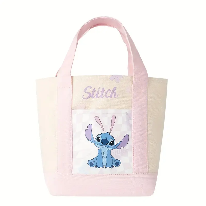 Cute And Fun Lilo Stitch Series Bento Bag Stud Rabbit Design - Temu