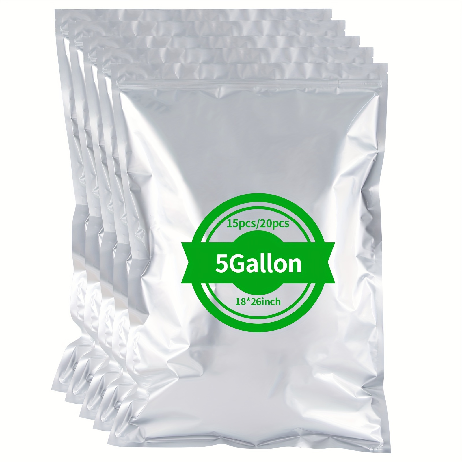 Dollar Sign Pattern Mylar Bags 3.5 Zip Lock Packaging Bag : - Temu