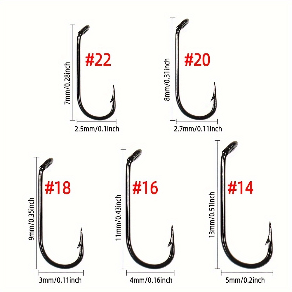 High Carbon Steel Barbless Fly Tying Hooks Trout Fishing - Temu Canada