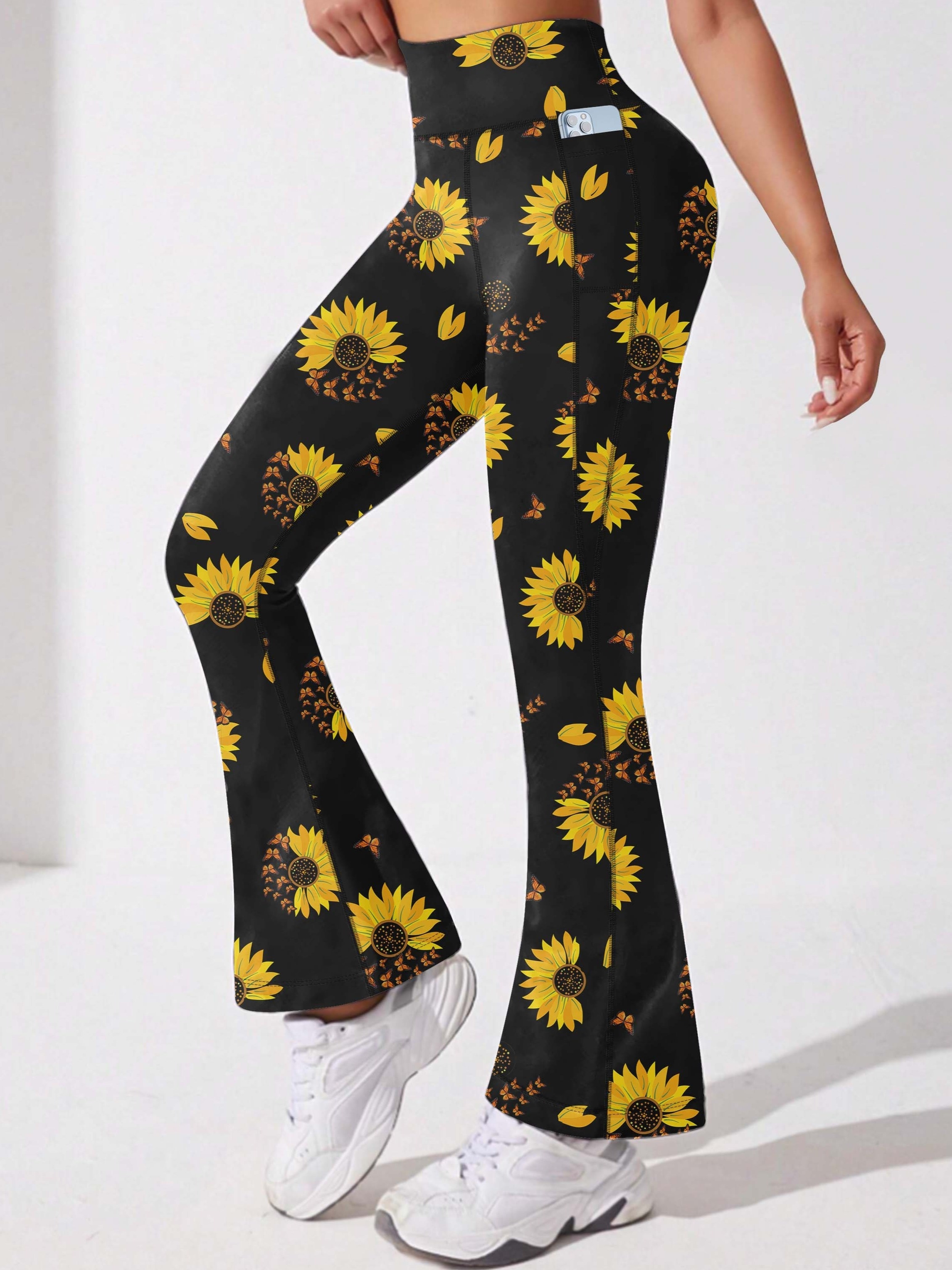 Sunflower Flare Pants - Temu Canada