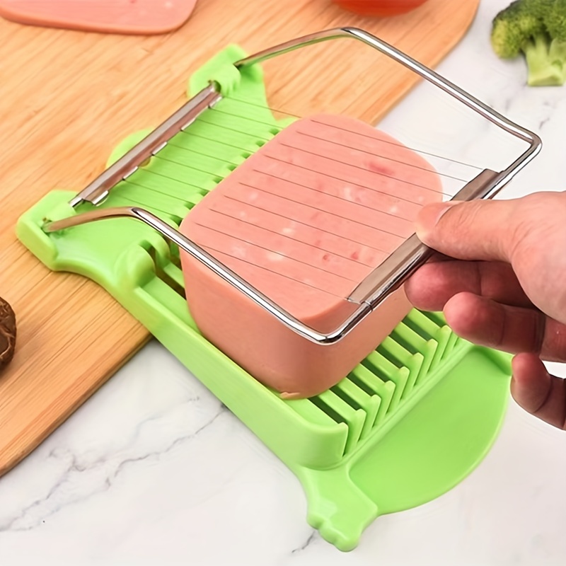 Multipurpose Luncheon Meat Slicer For Fruit, Onions, Soft Food And Ham -  Temu
