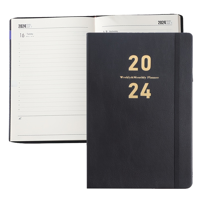 Agenda Organizer 2024 Loose Leaf Notebook Refills Habit Cultivation  Schedule Planner A5 Daily Planner TO Do List Work Planning