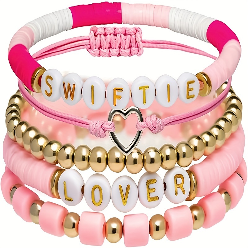 Taylor Swift Fans Gifts - Swift Charm Bracelet, Lover Reputation