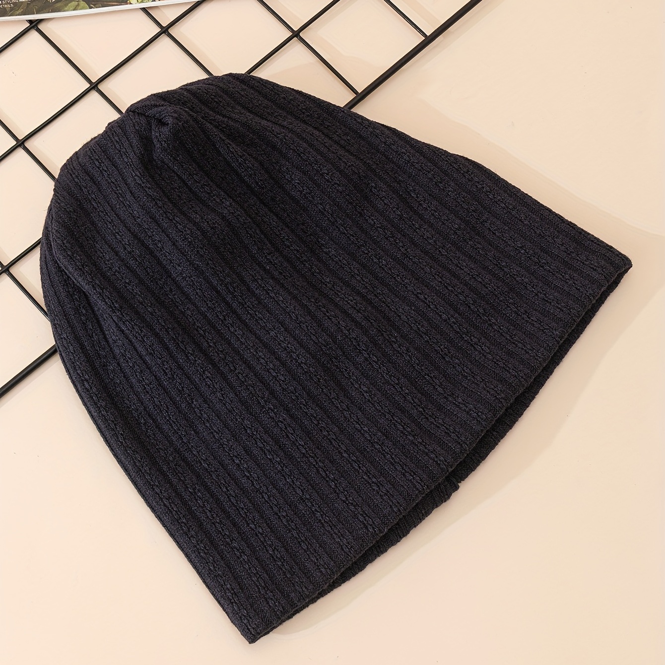 Thin Water Ripple Street Style Pullover Hat