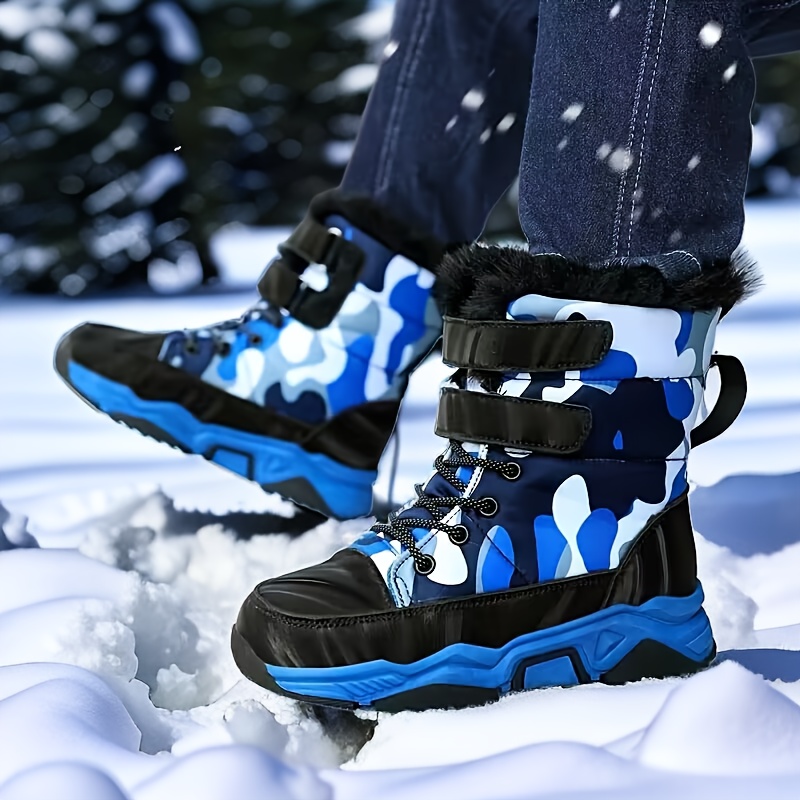 Trendy Cute Snow Boots Girls Soft Warm Plus Fleece Boots - Temu