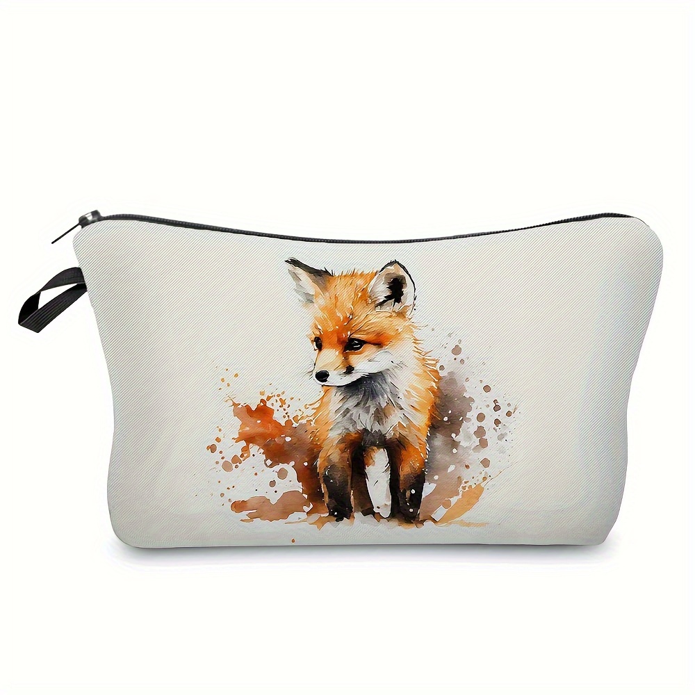 Fox Cosmetic Bag Gift For Women Fox Gifts For Fox Lovers Fox - Temu