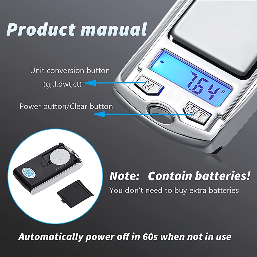 Portable Pocket Scales 40kg 10g Mini Electronic Digital Scale