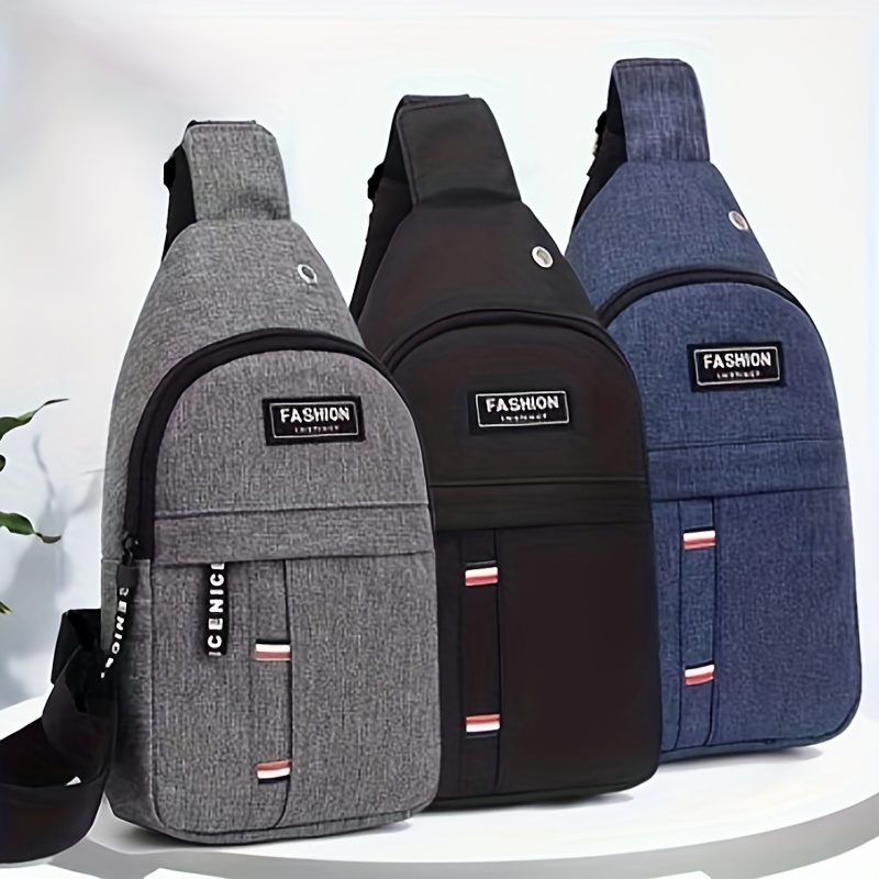 Luxury Men's Designer Fanny Pack Waterproof Sports Cycling Waist Bag for  Men Small Shoulder Bag Quality Mens Sling Messenger Bag