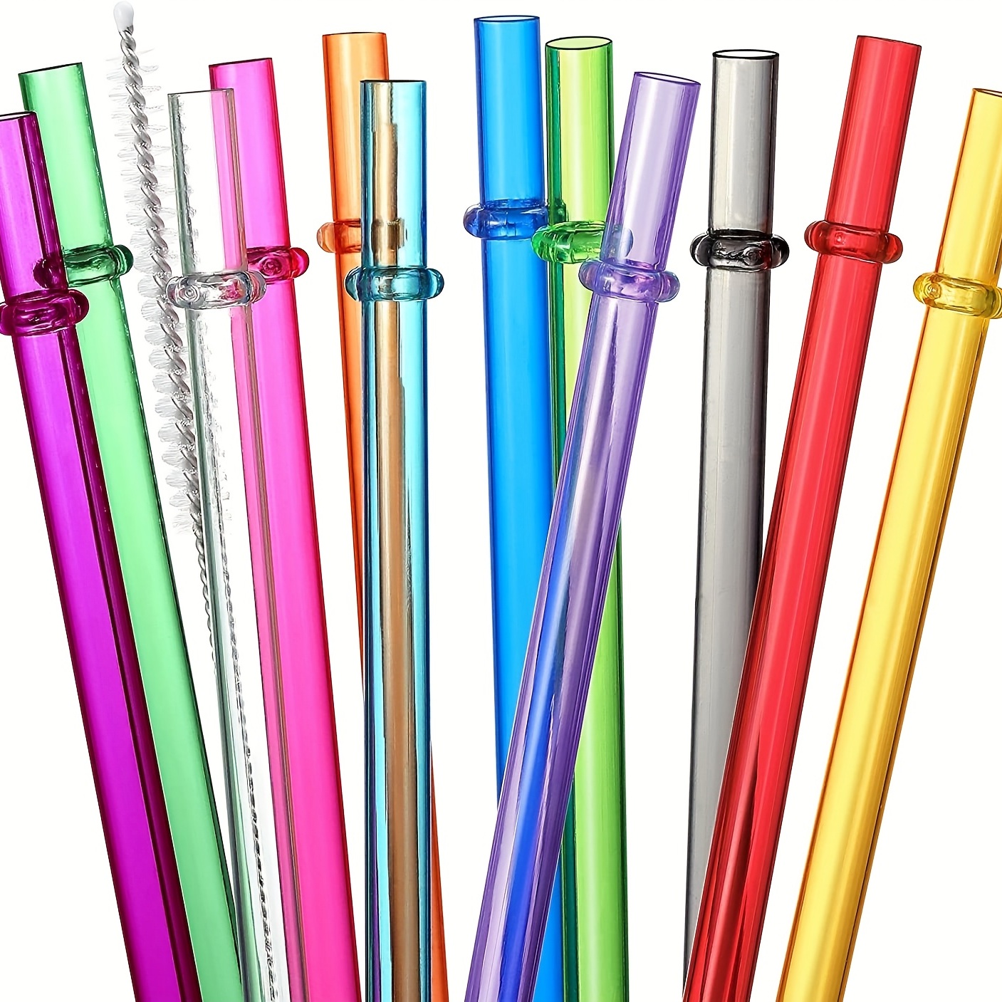 Rainbow Colored Reusable Copolyester Plastic - Temu