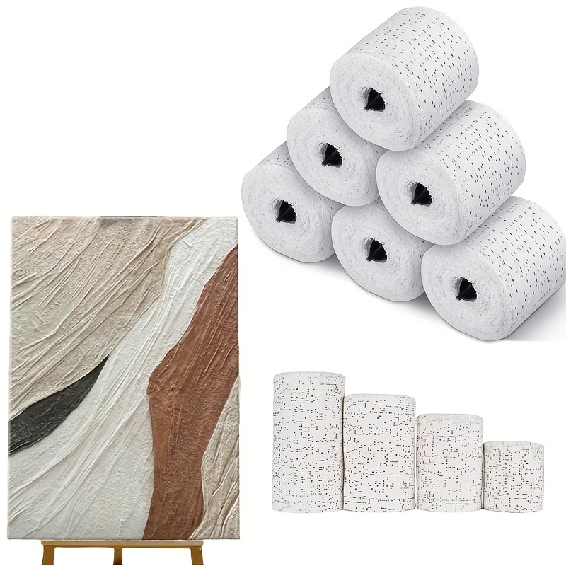 Plaster Cloth Gauze Bandages Rolls For Art Project Belly - Temu
