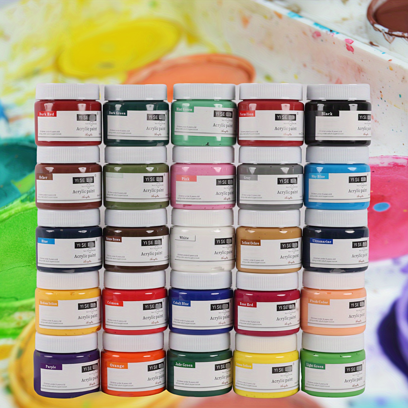 Marie's Acrylic Paint Large Bucket Acrylic Paint, - Temu United