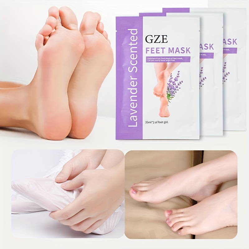 Foot Peel Mask - Exfoliator Peel Off Calluses Dead Skin Callus Remover