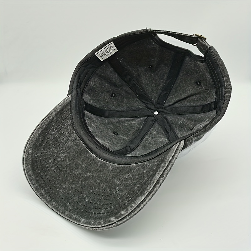 Vintage Patched Embroidered Baseball Cap for Men Women